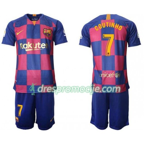 FC Barcelona Dres Coutinho 7 Dječji Domaći 2019/20 Kratkih Rukava FC Barcelona Dres Coutinho 7 Dječji Domaći 2019/20 Kratkih Rukava